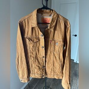 Levi's Tan Denim Jacket